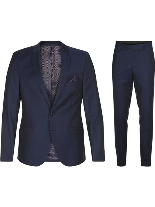 Ford Flint Pure Wool Fitted Suit NOOS - Cobolt